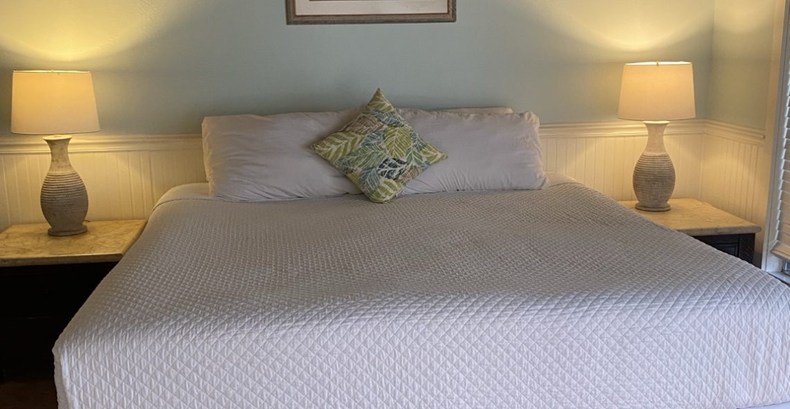 Orchid king bed