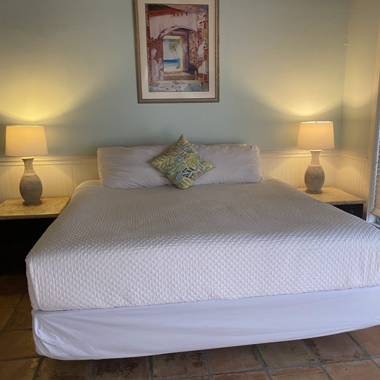 Orchid king bed