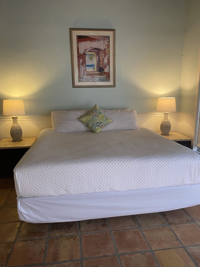 Orchid king bed
